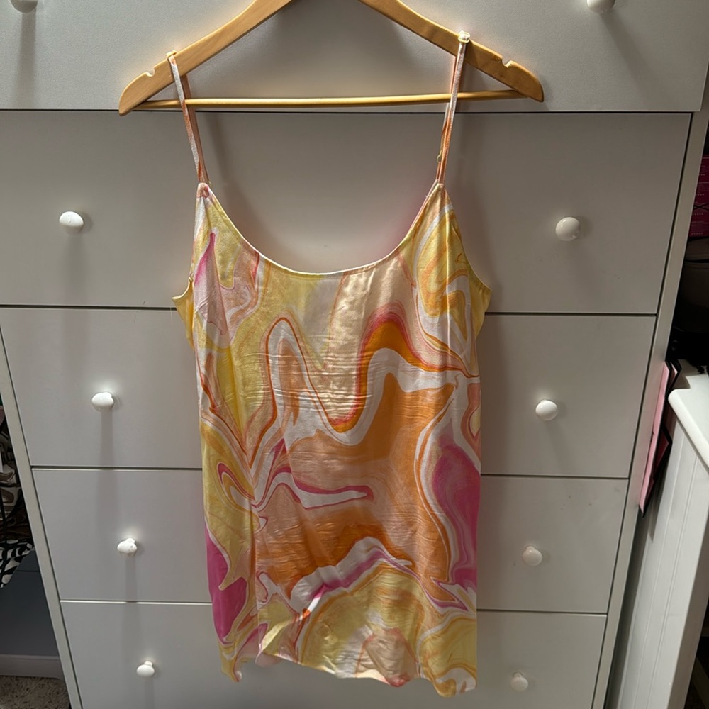 PACSUN MARBLE MINI DRESS